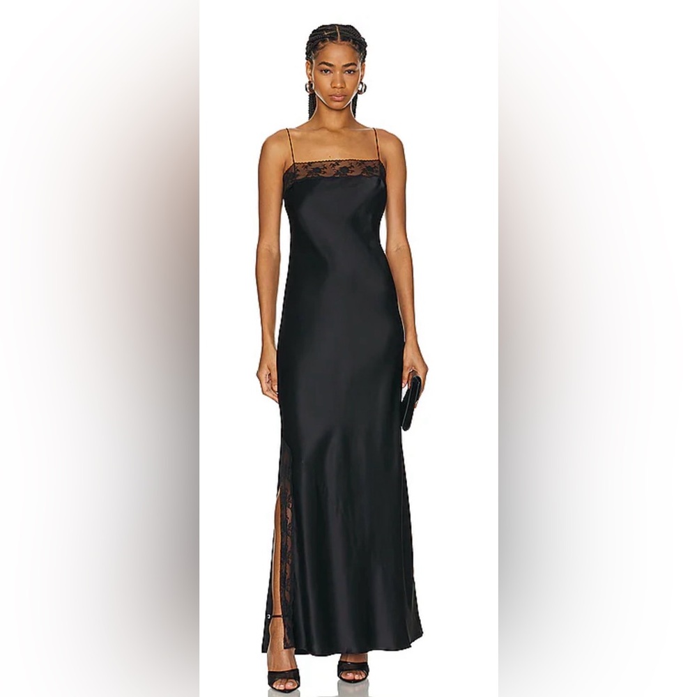 NWT SIR the Label “Aries” maxi silk slip dress